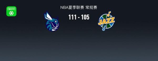 Báo cáo chiến đấu của giải đấu mùa hè NBA: Hornets 111-105 Jazz, Filipovsky ghi được 32 điểm